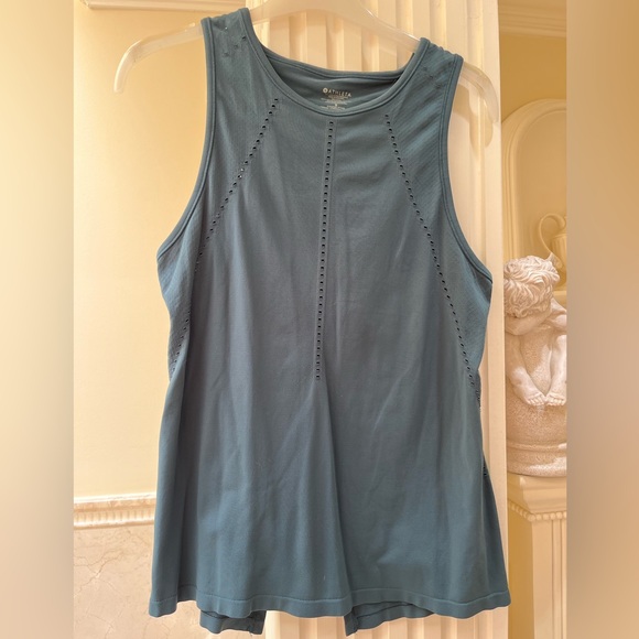 Athleta size S dark green tank - Picture 2 of 6